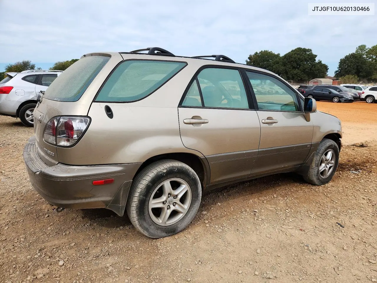 2002 LEXUS RX VIN JTJGF10U620130466 — фото 3