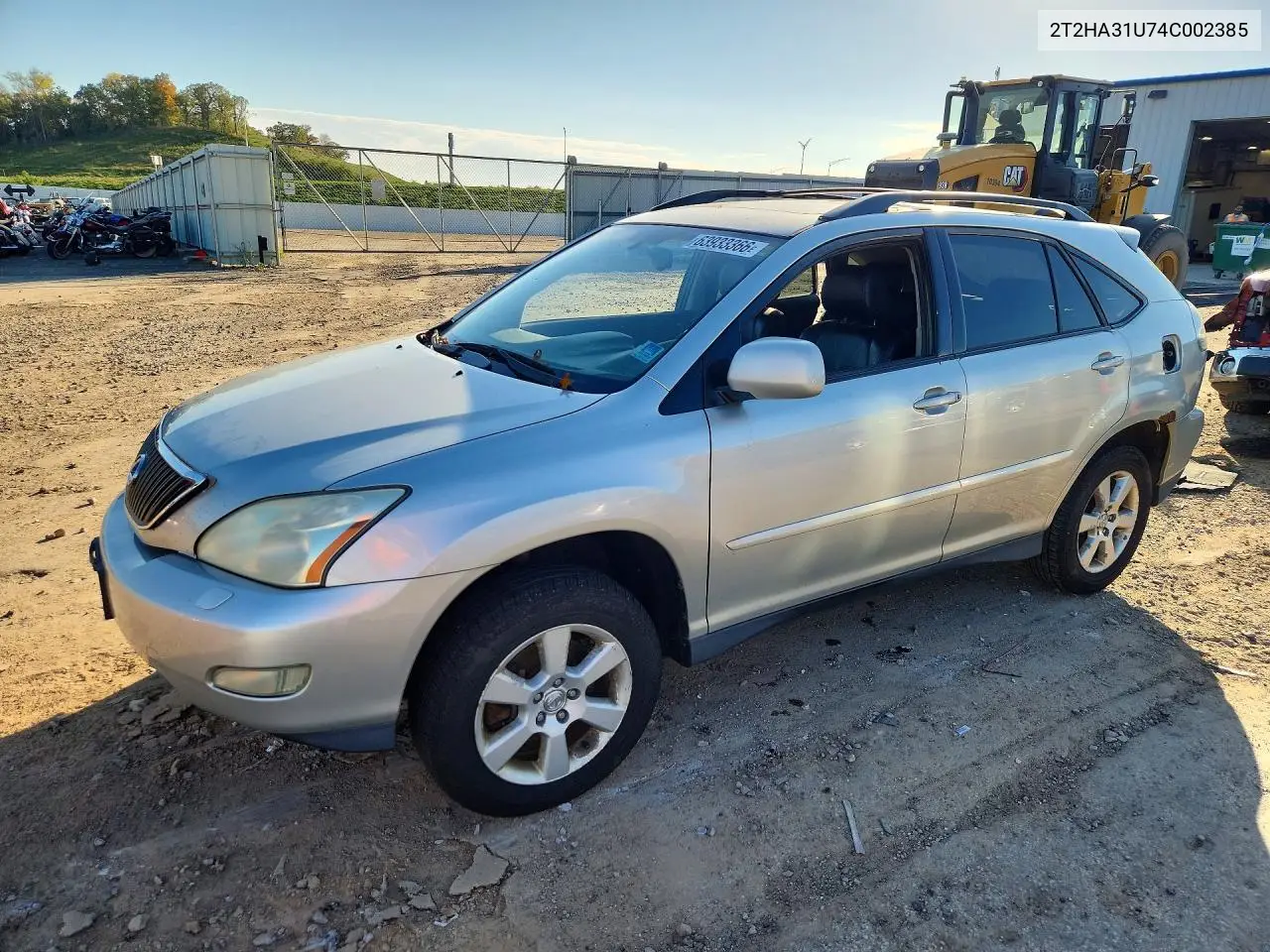 LEXUS RX 2004, VIN 2T2HA31U74C002385