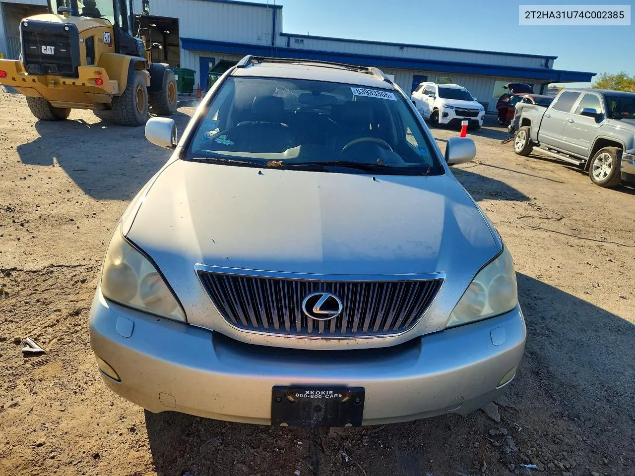 2004 LEXUS RX VIN 2T2HA31U74C002385 — фото 5