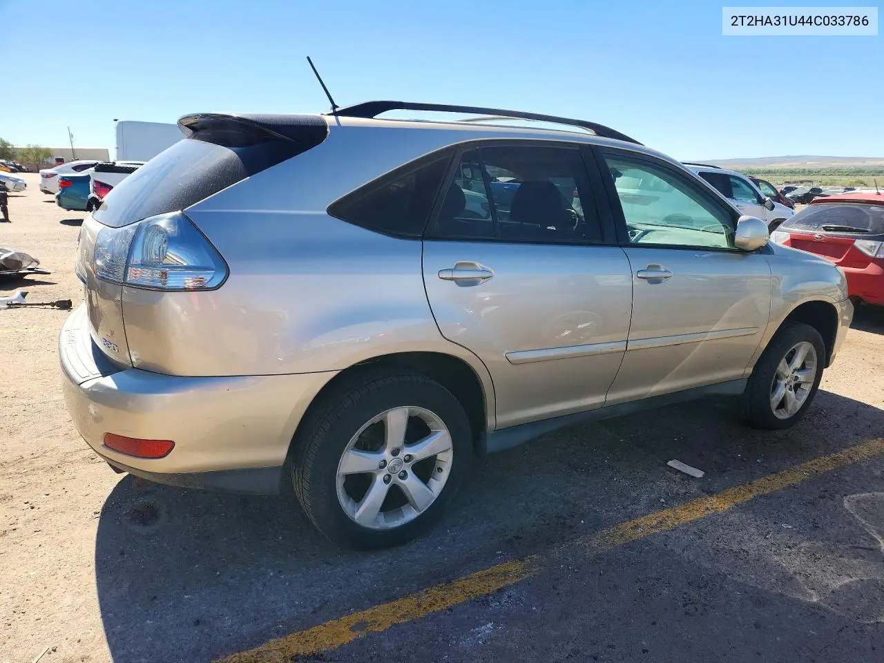 2004 LEXUS RX VIN 2T2HA31U44C033786 — фото 3