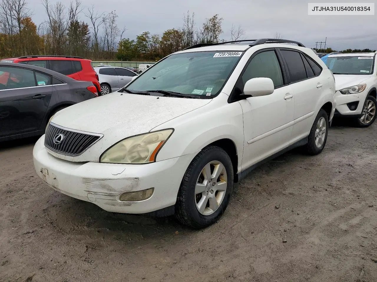 LEXUS RX 2004, VIN JTJHA31U540018354