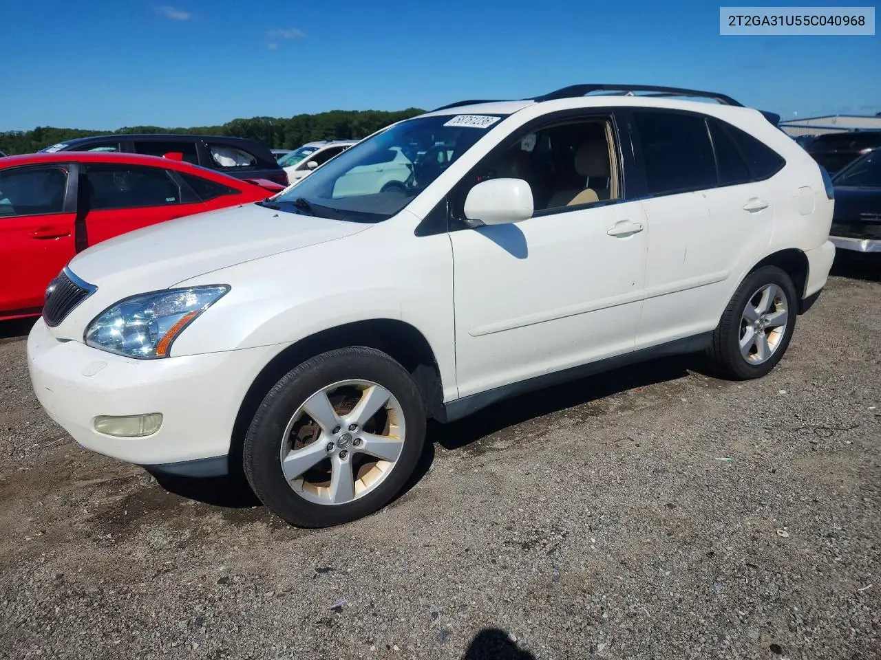 LEXUS RX 2005, VIN 2T2GA31U55C040968