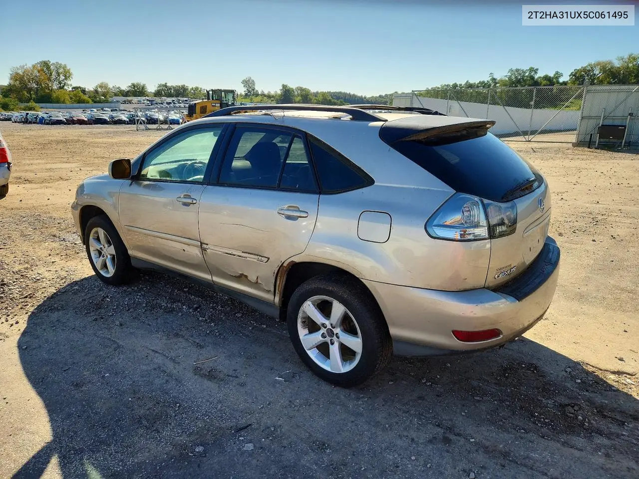 2005 LEXUS RX VIN 2T2HA31UX5C061495 — фото 2