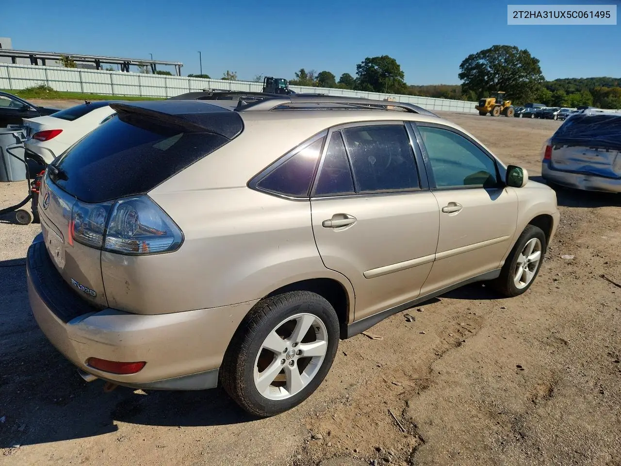 2005 LEXUS RX VIN 2T2HA31UX5C061495 — фото 3