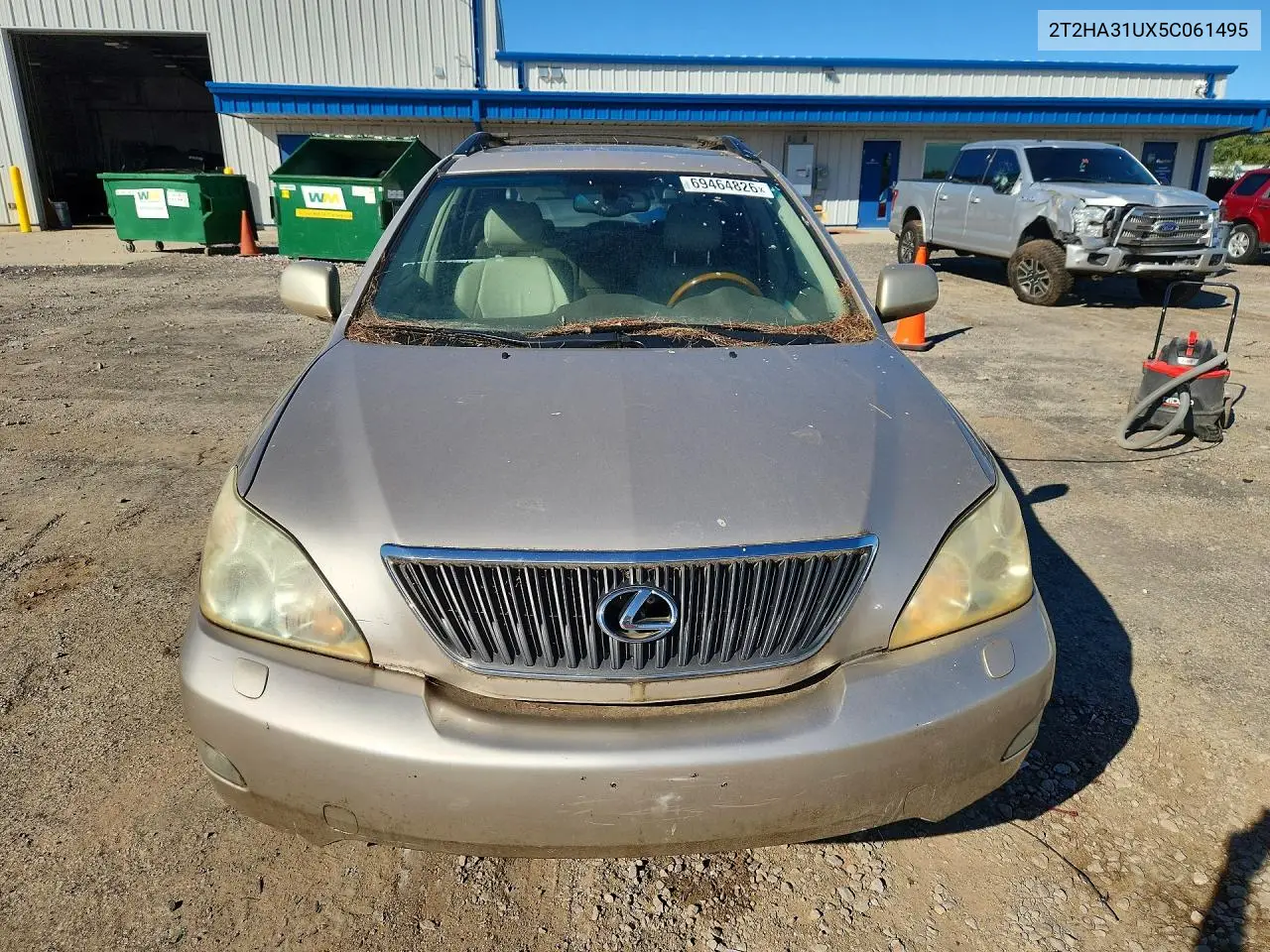 2005 LEXUS RX VIN 2T2HA31UX5C061495 — фото 5