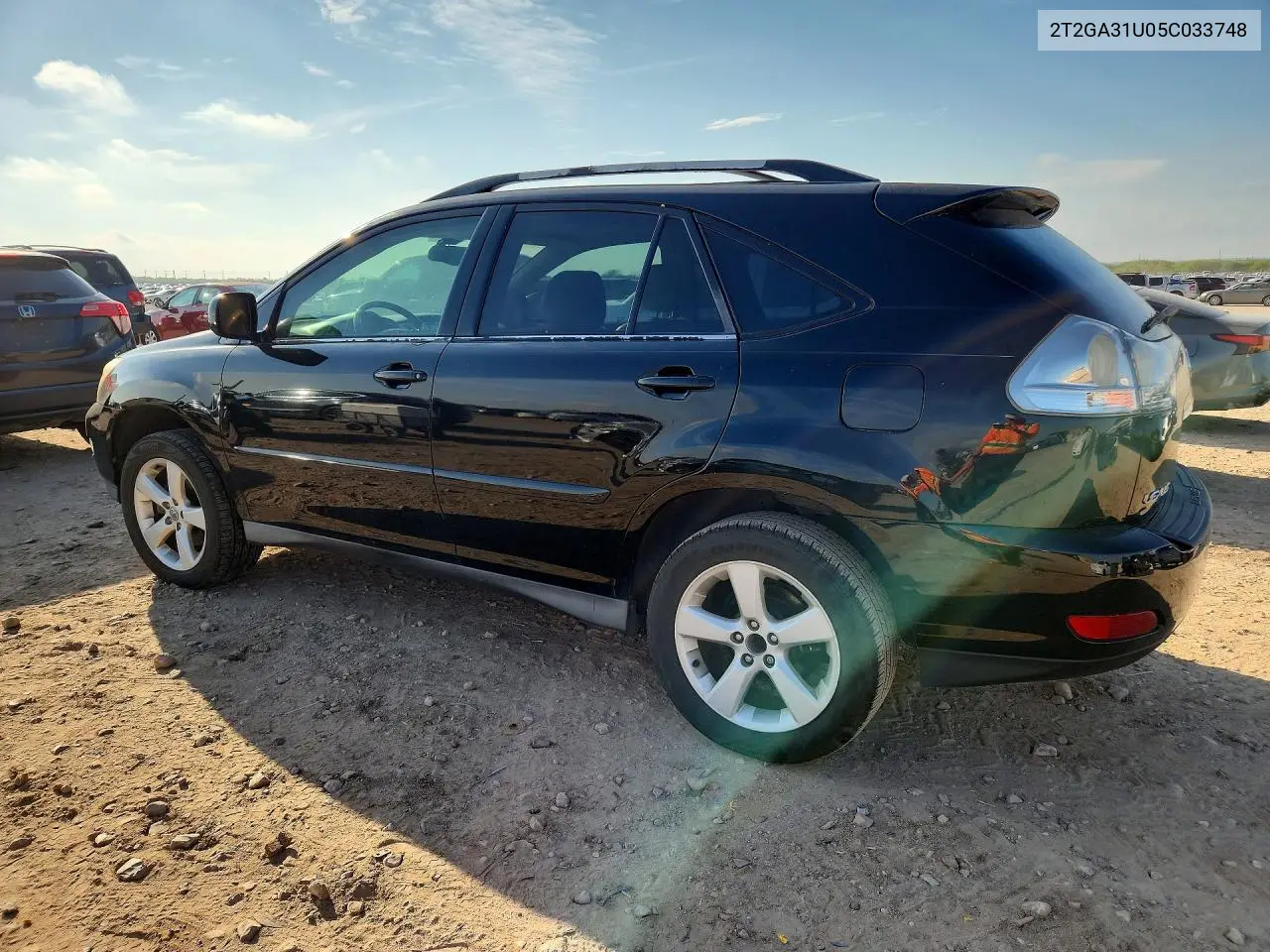 2005 LEXUS RX VIN 2T2GA31U05C033748 — фото 2