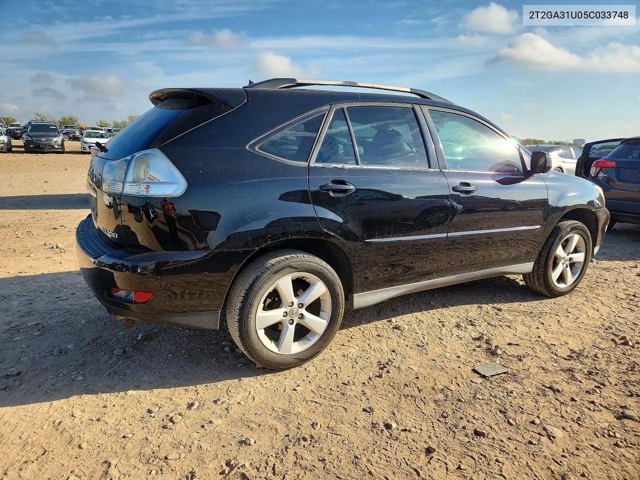 2005 LEXUS RX VIN 2T2GA31U05C033748 — фото 3