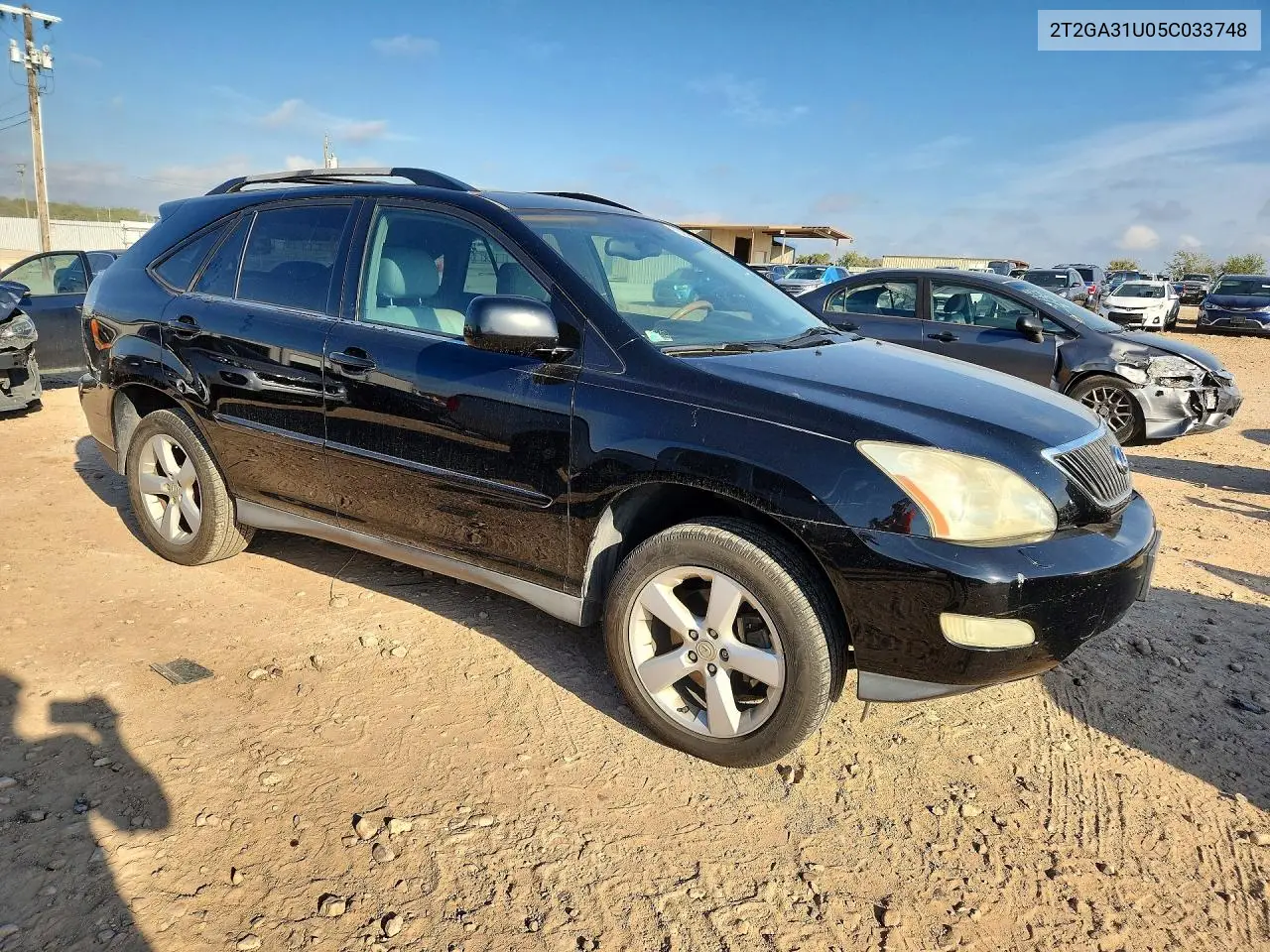 2005 LEXUS RX VIN 2T2GA31U05C033748 — фото 4