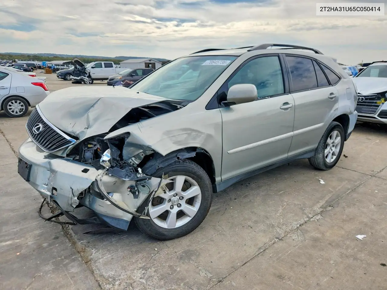 LEXUS RX 2005, VIN 2T2HA31U65C050414