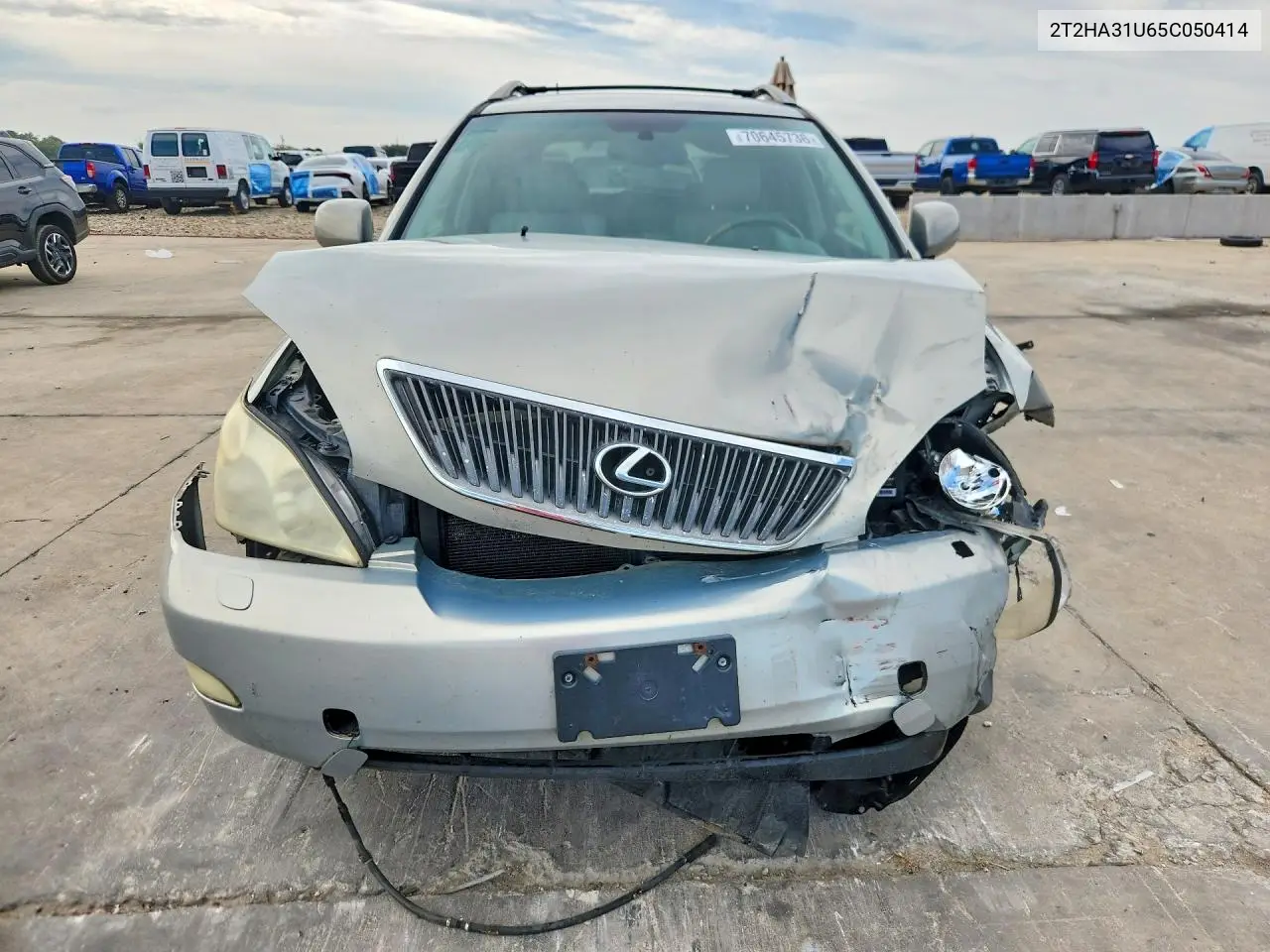 2005 LEXUS RX VIN 2T2HA31U65C050414 — фото 5