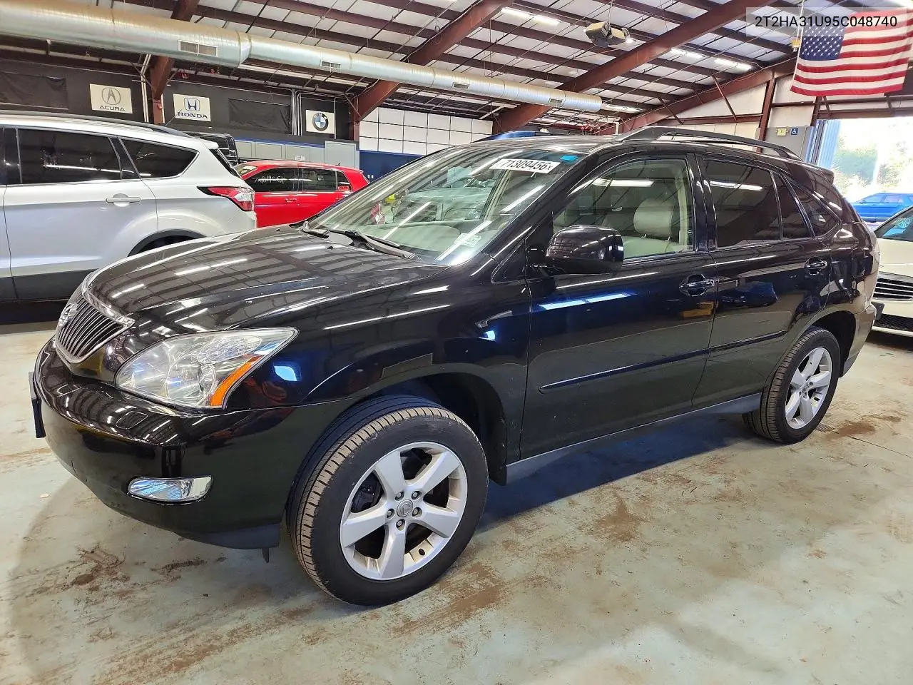LEXUS RX 2005, VIN 2T2HA31U95C048740