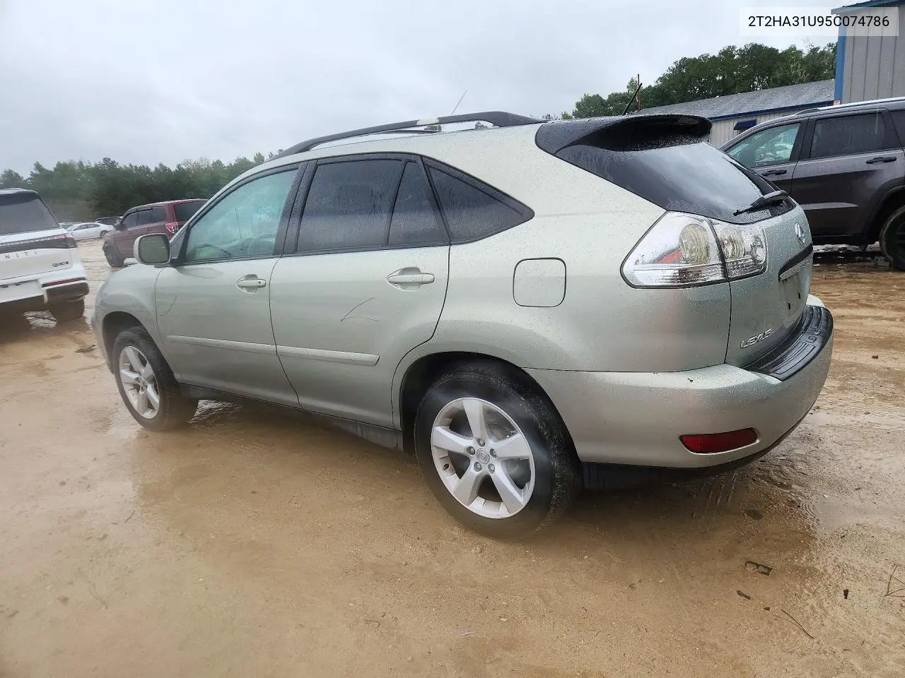 2005 LEXUS RX VIN 2T2HA31U95C074786 — фото 2