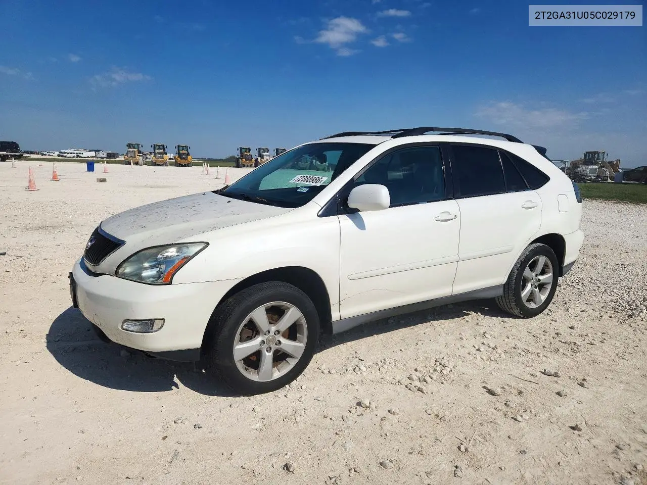 LEXUS RX 2005, VIN 2T2GA31U05C029179