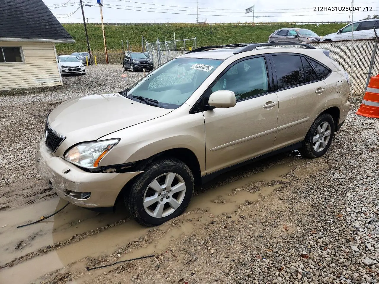 LEXUS RX 2005, VIN 2T2HA31U25C041712