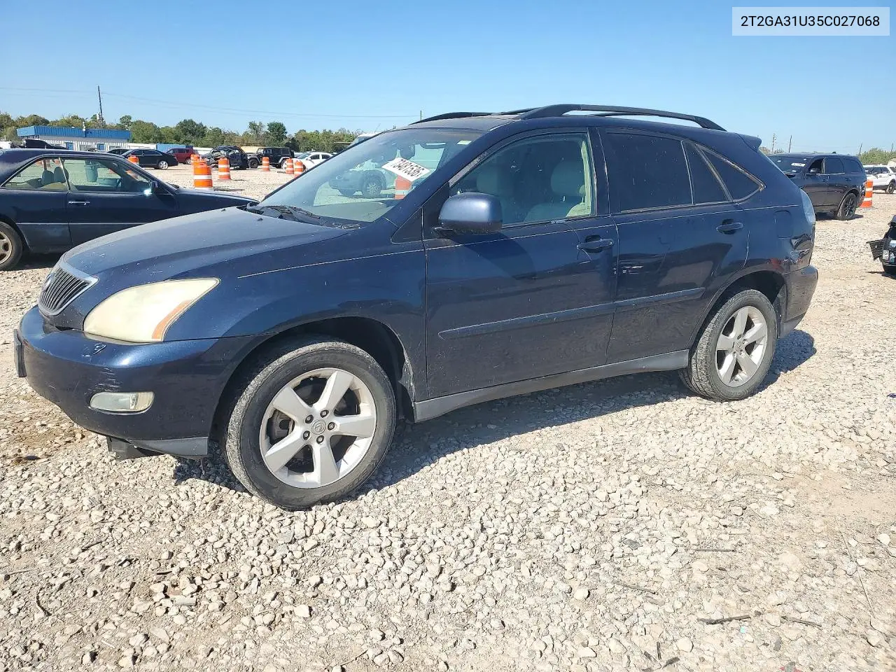 LEXUS RX 2005, VIN 2T2GA31U35C027068