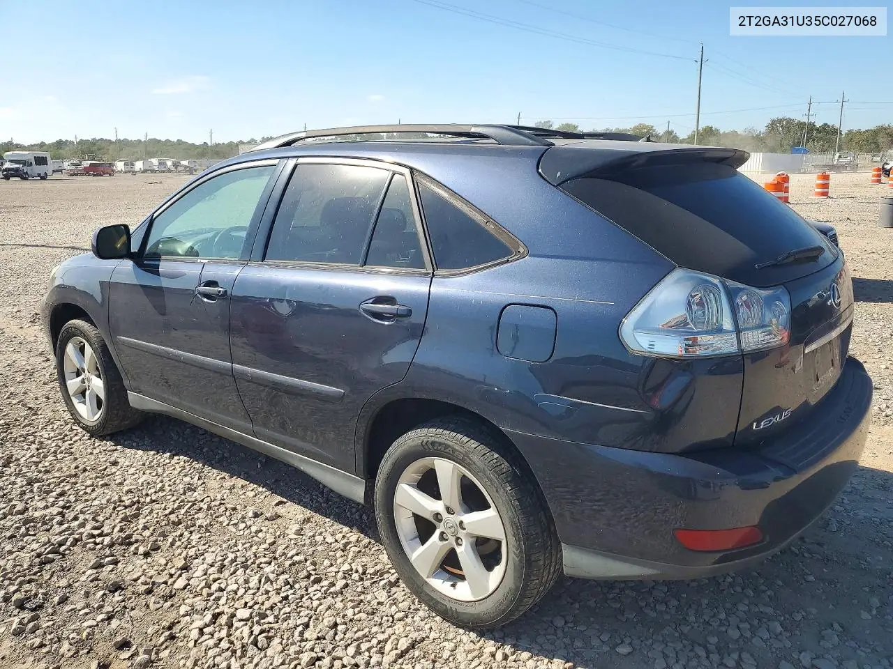2005 LEXUS RX VIN 2T2GA31U35C027068 — фото 2