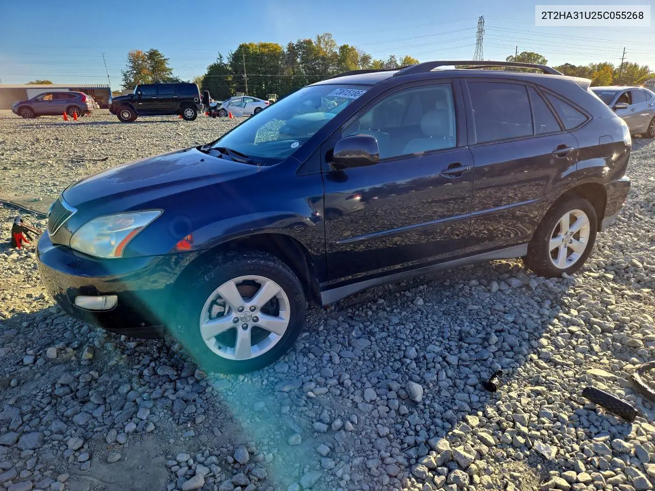 LEXUS RX 2005, VIN 2T2HA31U25C055268