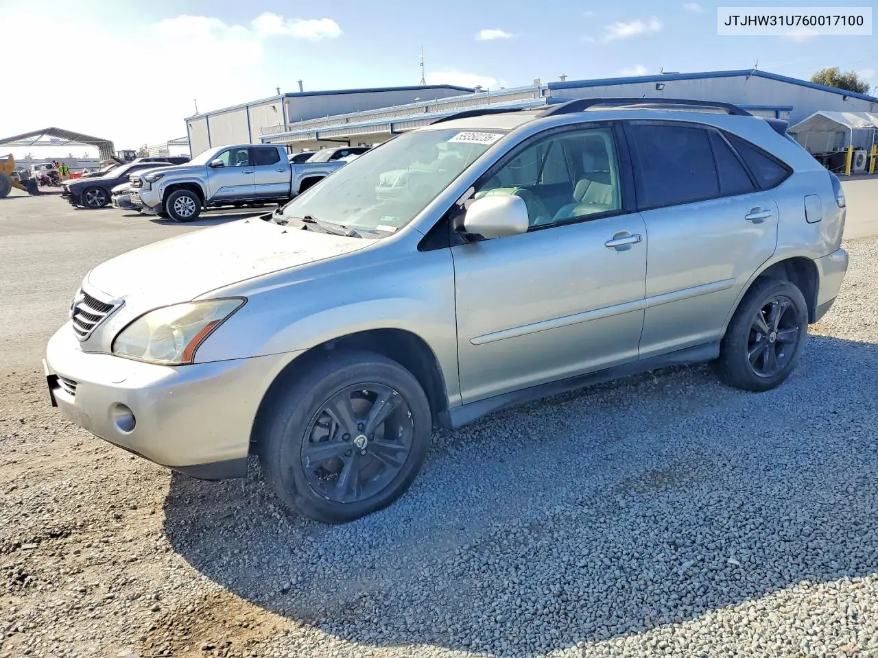 LEXUS RX 2006, VIN JTJHW31U760017100