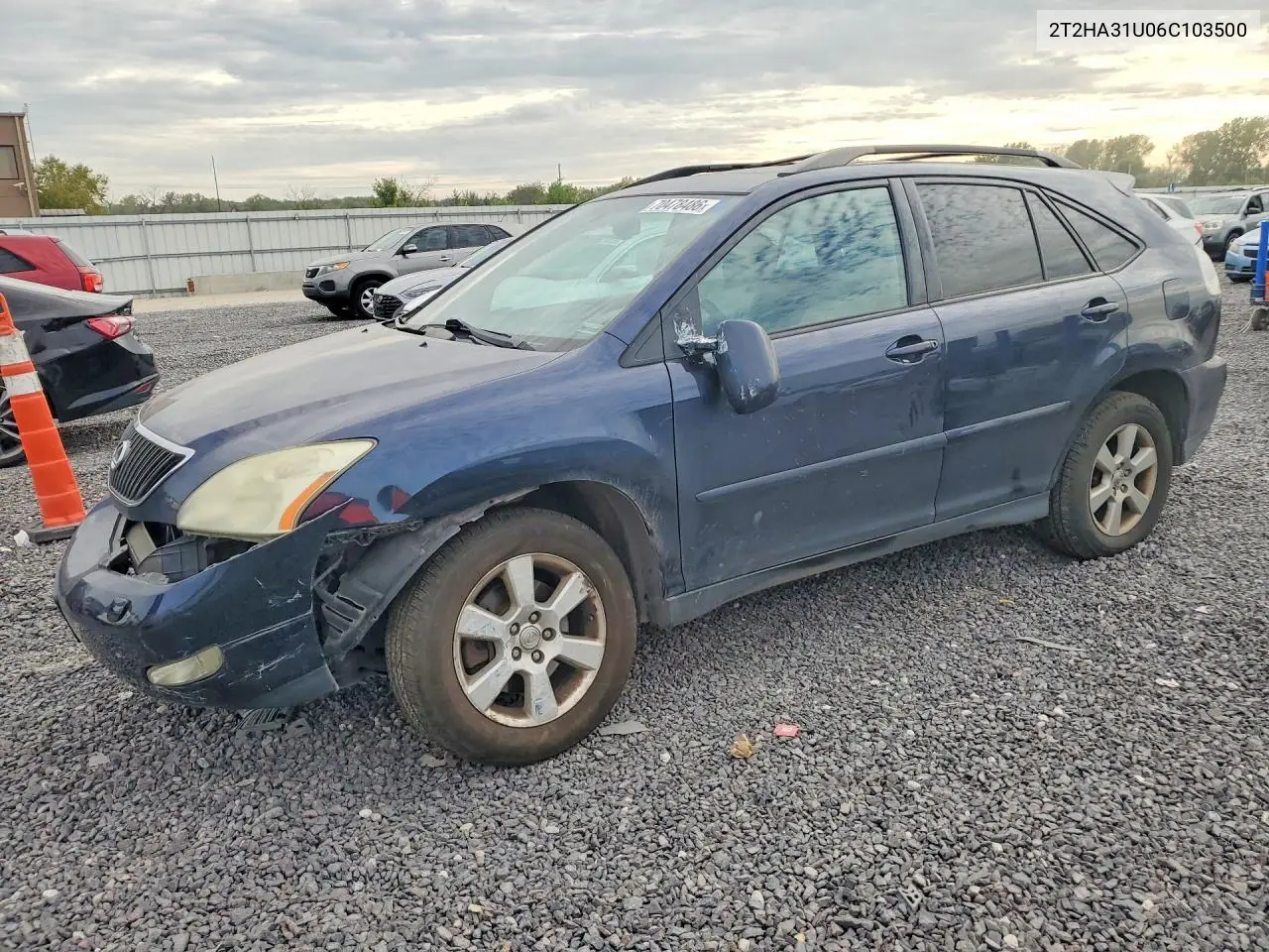 LEXUS RX 2006, VIN 2T2HA31U06C103500