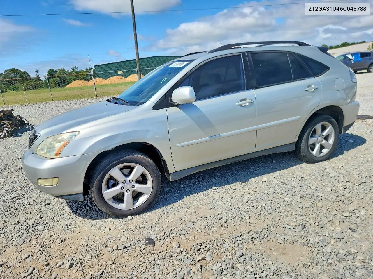 LEXUS RX 2006, VIN 2T2GA31U46C045788