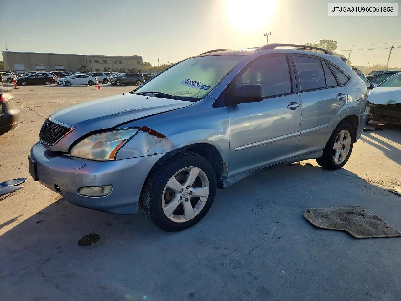 LEXUS RX 2006, VIN JTJGA31U960061853