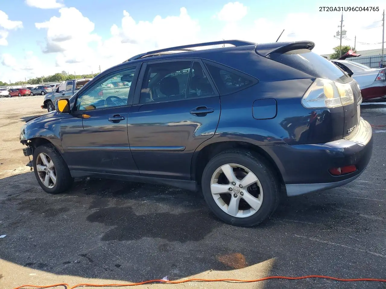 2006 LEXUS RX VIN 2T2GA31U96C044765 — фото 2