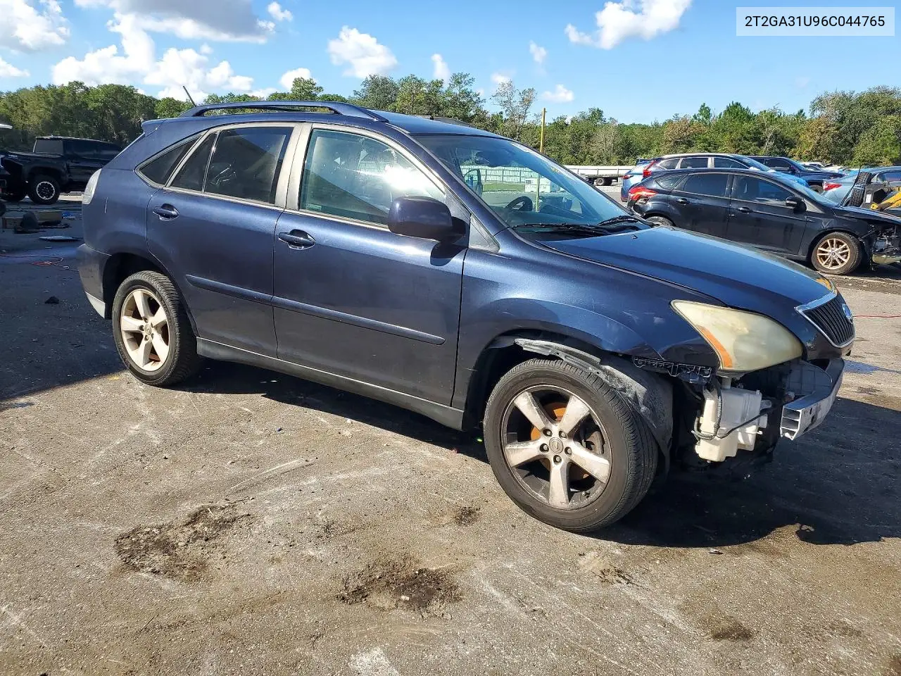 2006 LEXUS RX VIN 2T2GA31U96C044765 — фото 4