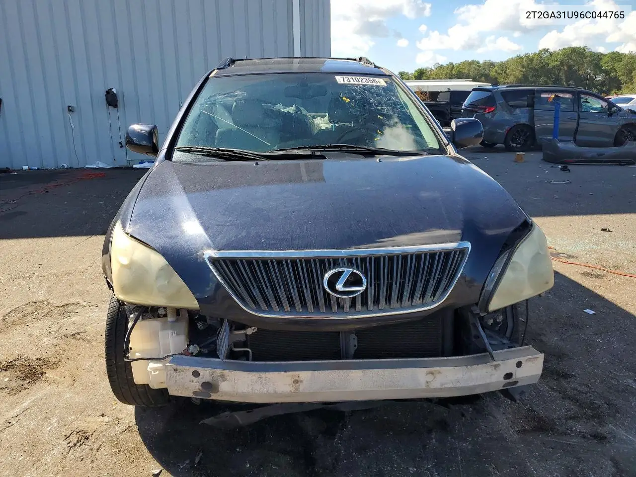 2006 LEXUS RX VIN 2T2GA31U96C044765 — фото 5