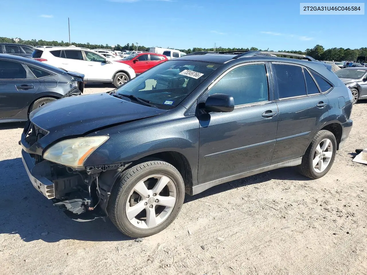 LEXUS RX 2006, VIN 2T2GA31U46C046584