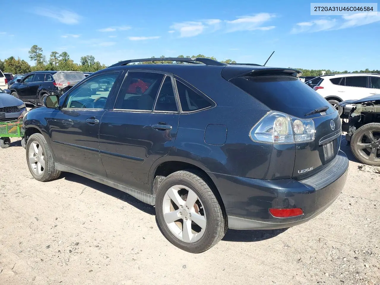 2006 LEXUS RX VIN 2T2GA31U46C046584 — фото 2