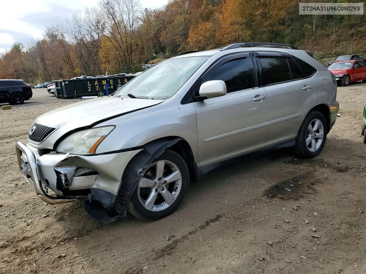 LEXUS RX 2006, VIN 2T2HA31U96C090293