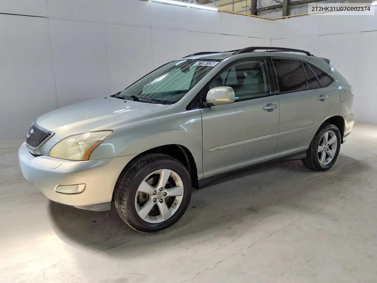 LEXUS RX 2007, VIN 2T2HK31U07C002374