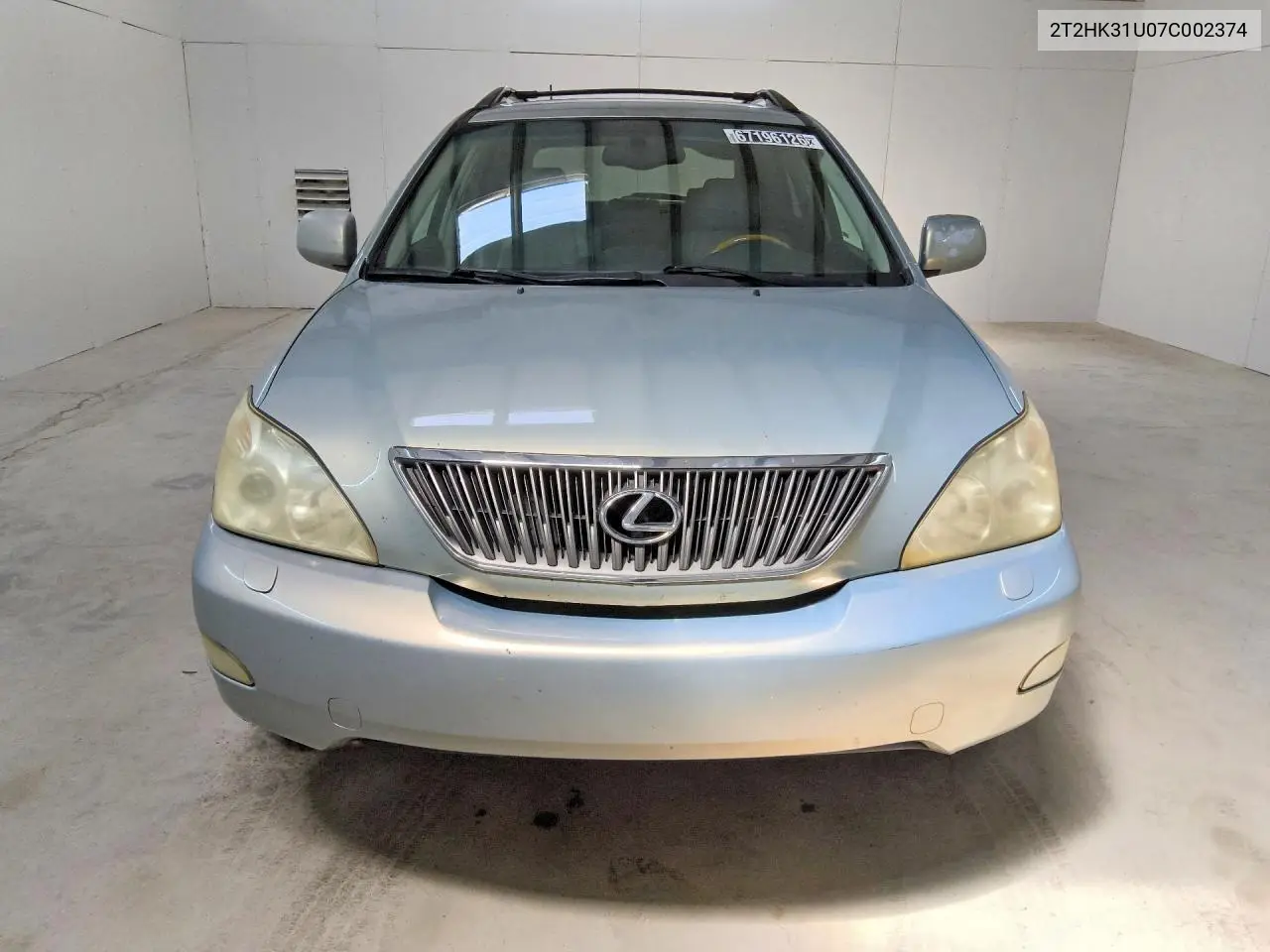 2007 LEXUS RX VIN 2T2HK31U07C002374 — фото 5