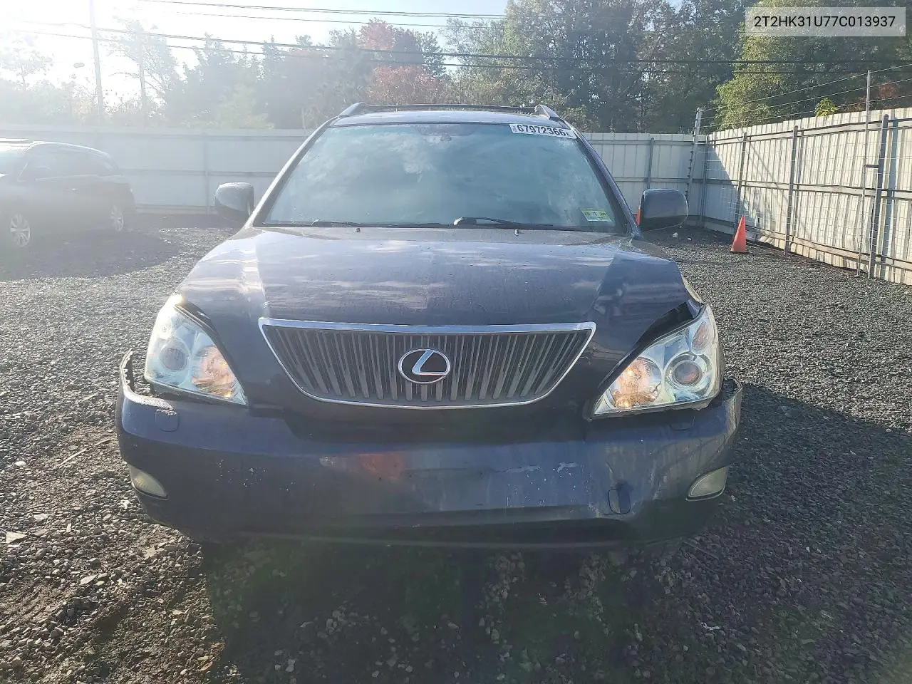 2007 LEXUS RX VIN 2T2HK31U77C013937 — фото 5