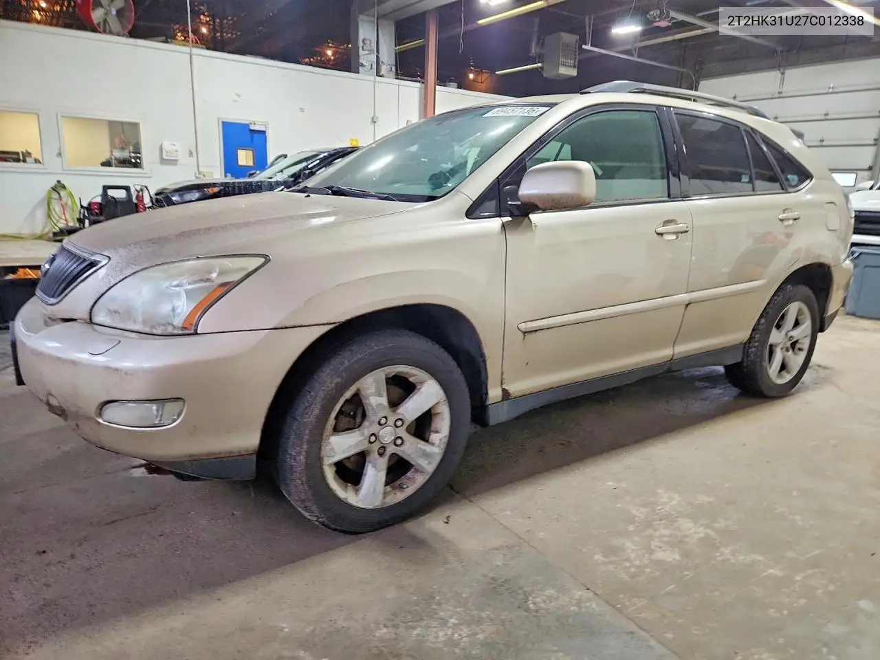 LEXUS RX 2007, VIN 2T2HK31U27C012338