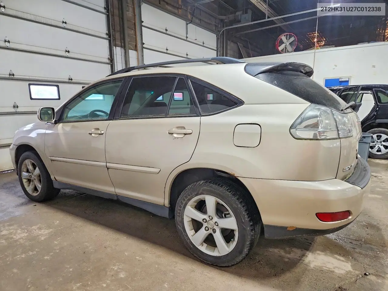 2007 LEXUS RX VIN 2T2HK31U27C012338 — фото 2