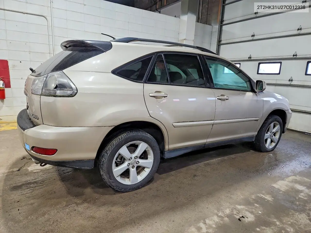 2007 LEXUS RX VIN 2T2HK31U27C012338 — фото 3