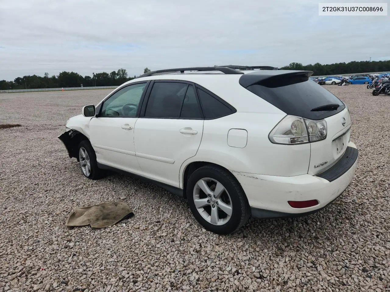 2007 LEXUS RX VIN 2T2GK31U37C008696 — фото 2