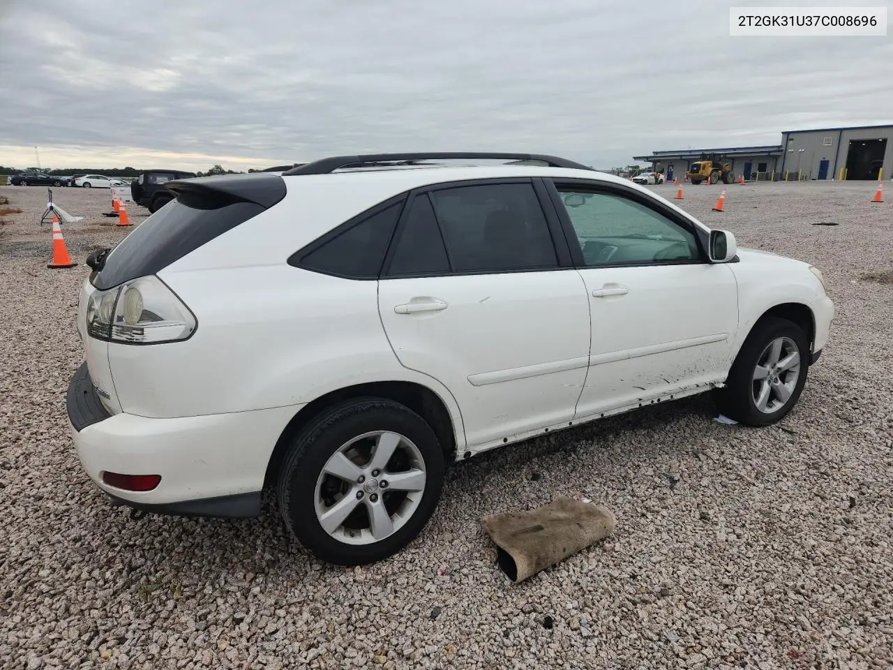 2007 LEXUS RX VIN 2T2GK31U37C008696 — фото 3