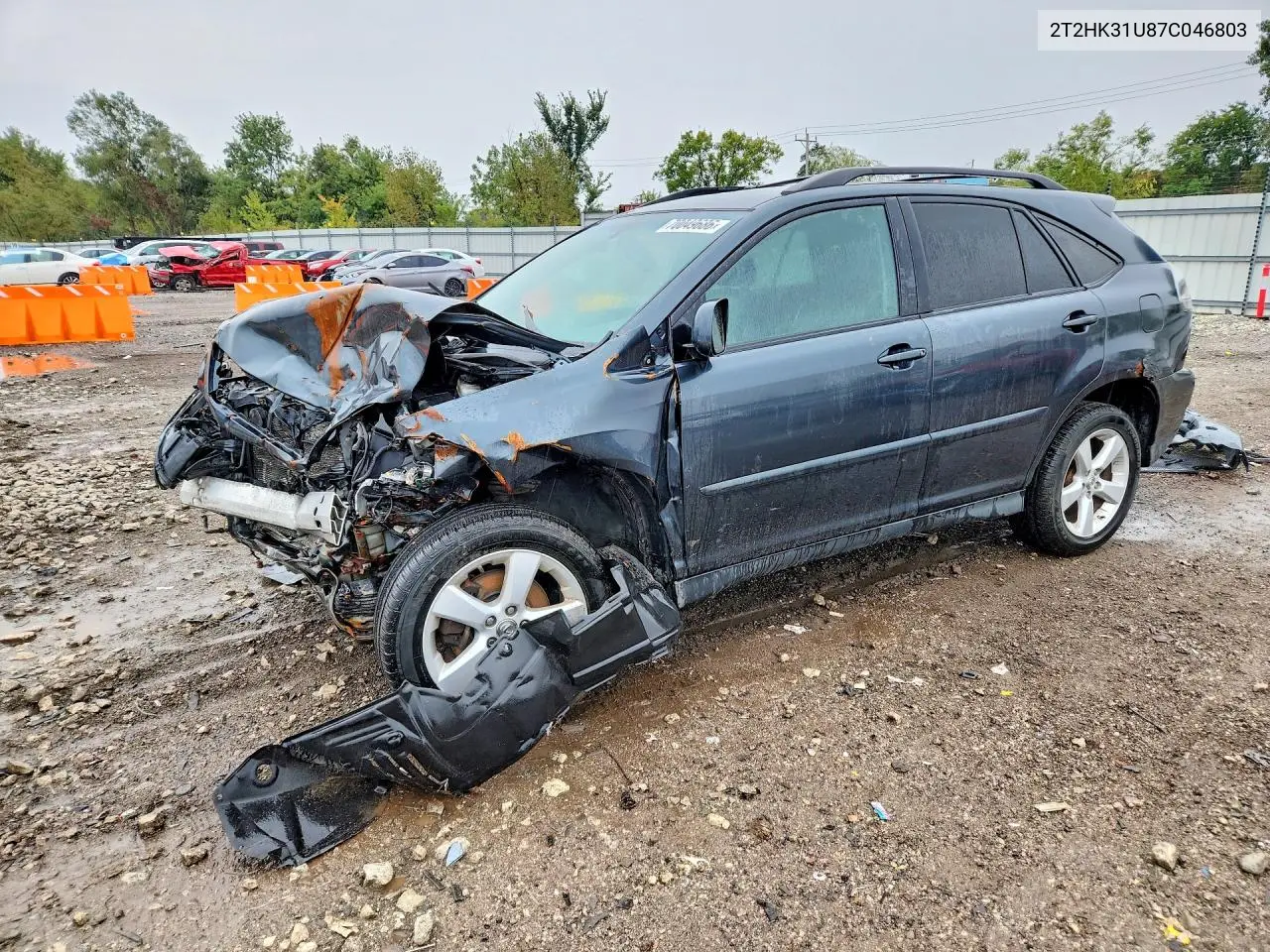 LEXUS RX 2007, VIN 2T2HK31U87C046803