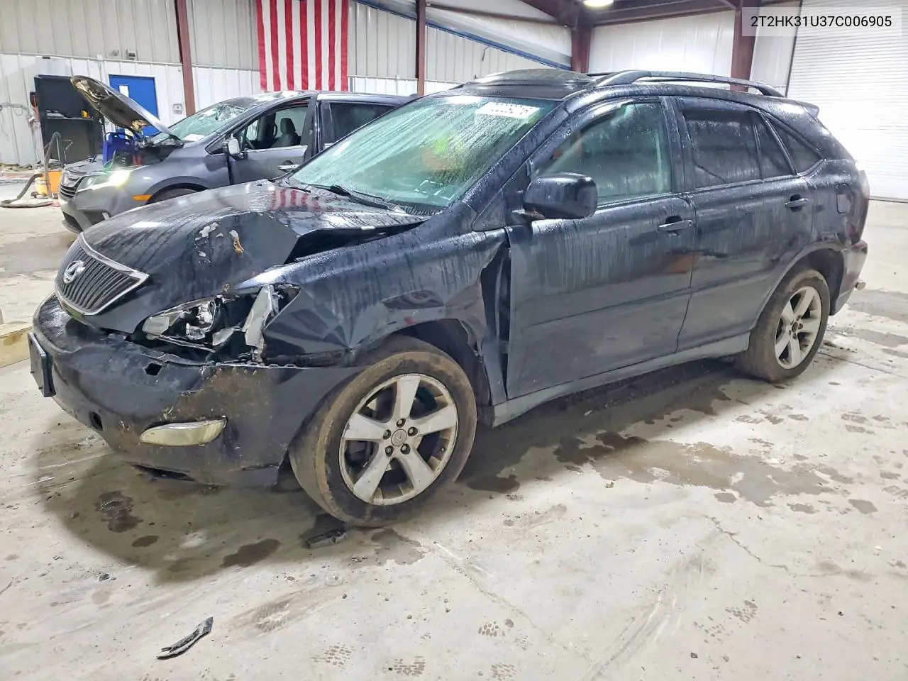 LEXUS RX 2007, VIN 2T2HK31U37C006905