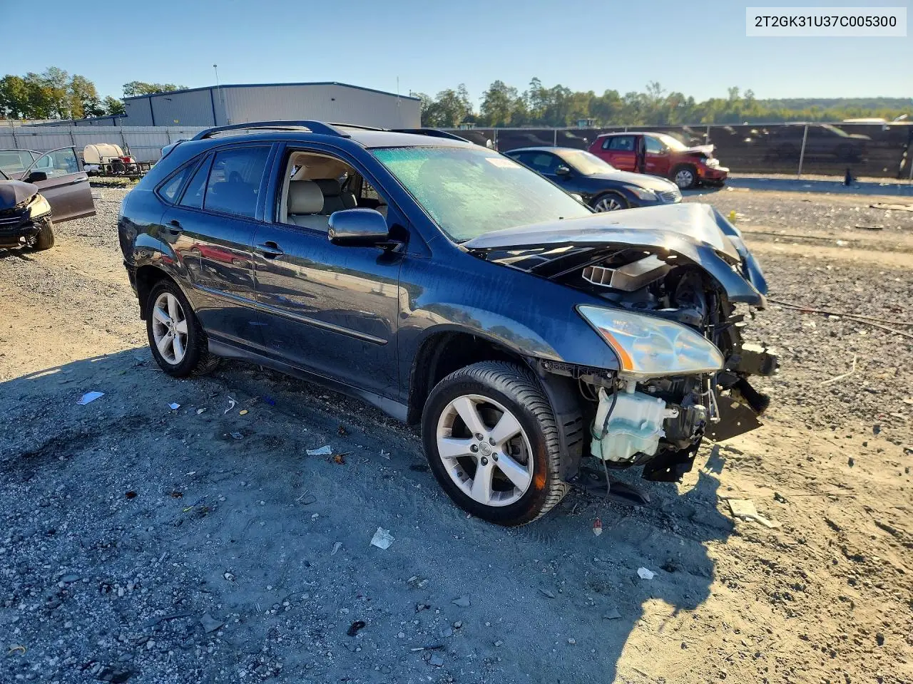 2007 LEXUS RX VIN 2T2GK31U37C005300 — фото 4