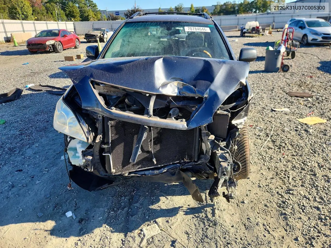 2007 LEXUS RX VIN 2T2GK31U37C005300 — фото 5