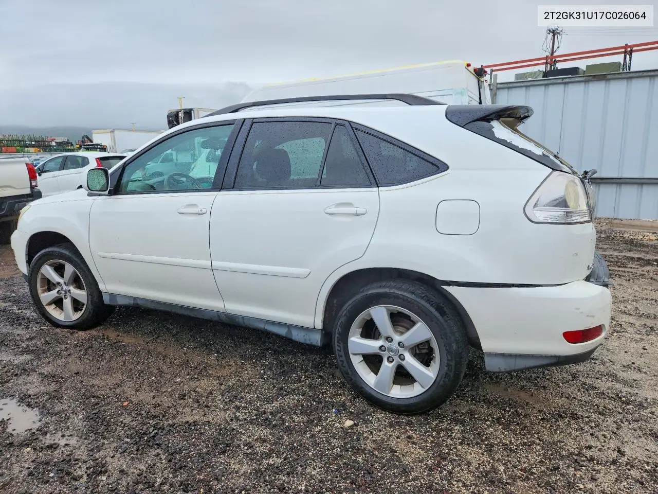 2007 LEXUS RX VIN 2T2GK31U17C026064 — фото 2