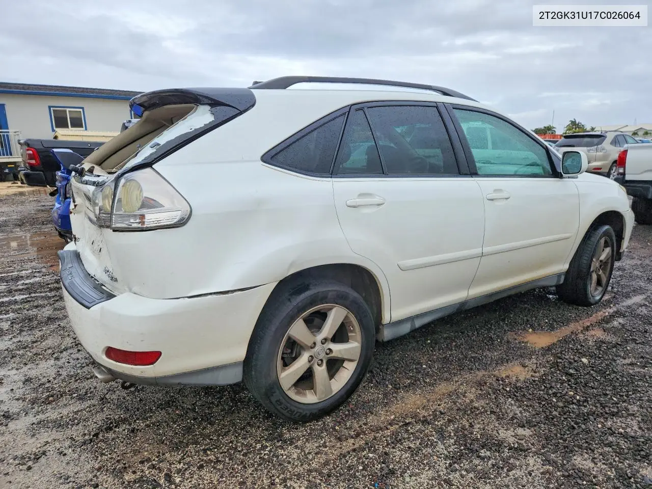 2007 LEXUS RX VIN 2T2GK31U17C026064 — фото 3