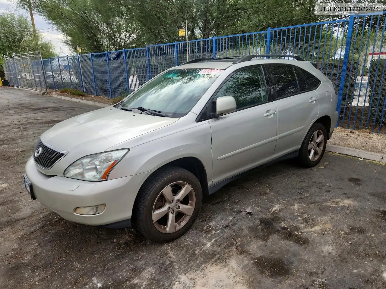 LEXUS RX 2007, VIN JTJHK31U172022424