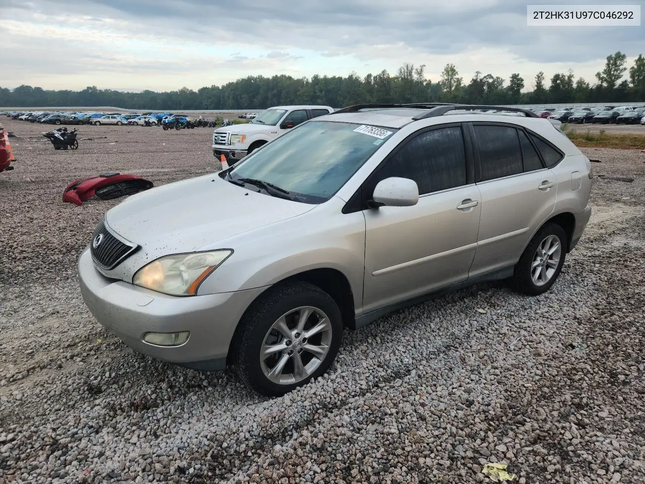 LEXUS RX 2007, VIN 2T2HK31U97C046292