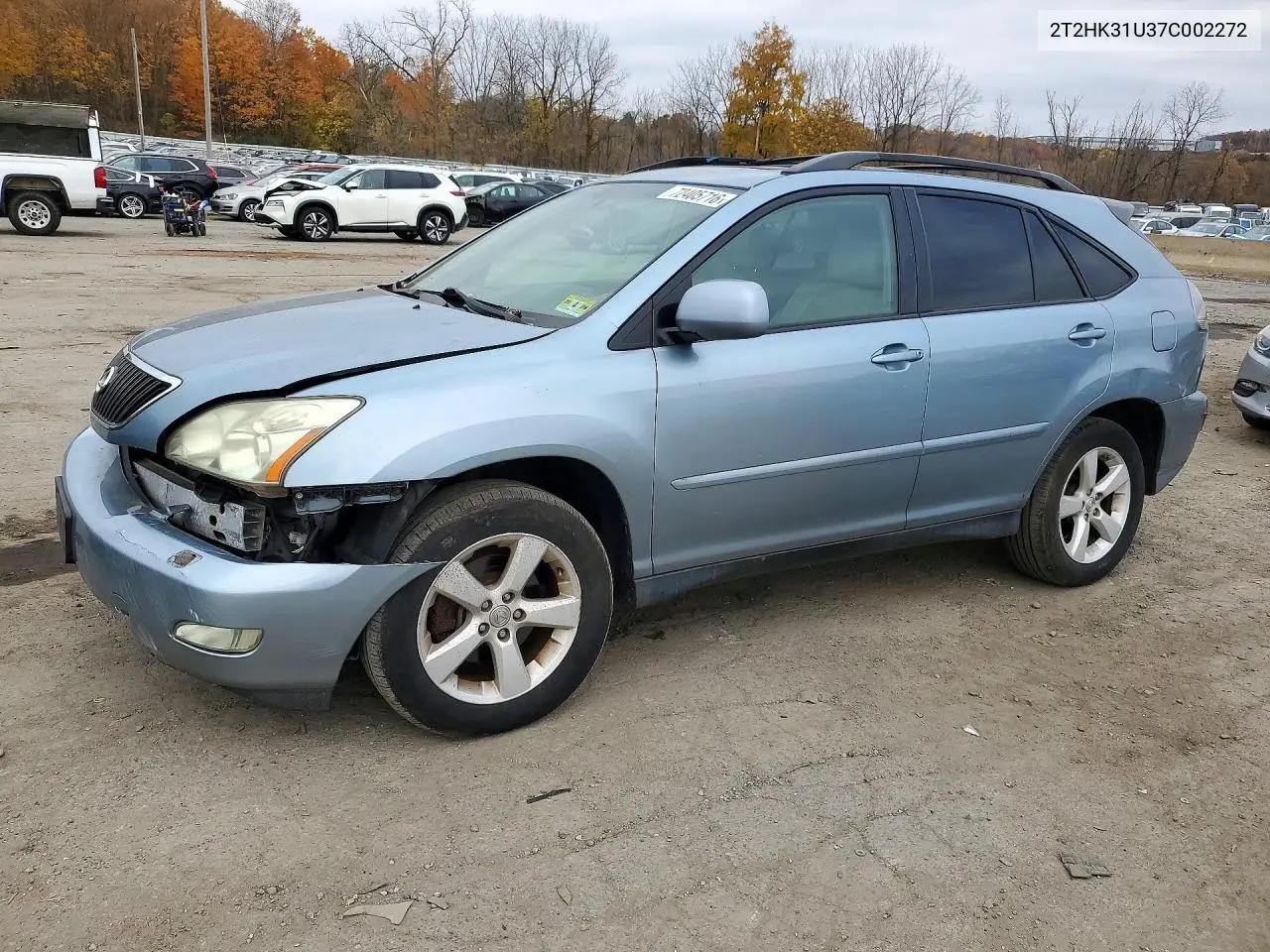 LEXUS RX 2007, VIN 2T2HK31U37C002272