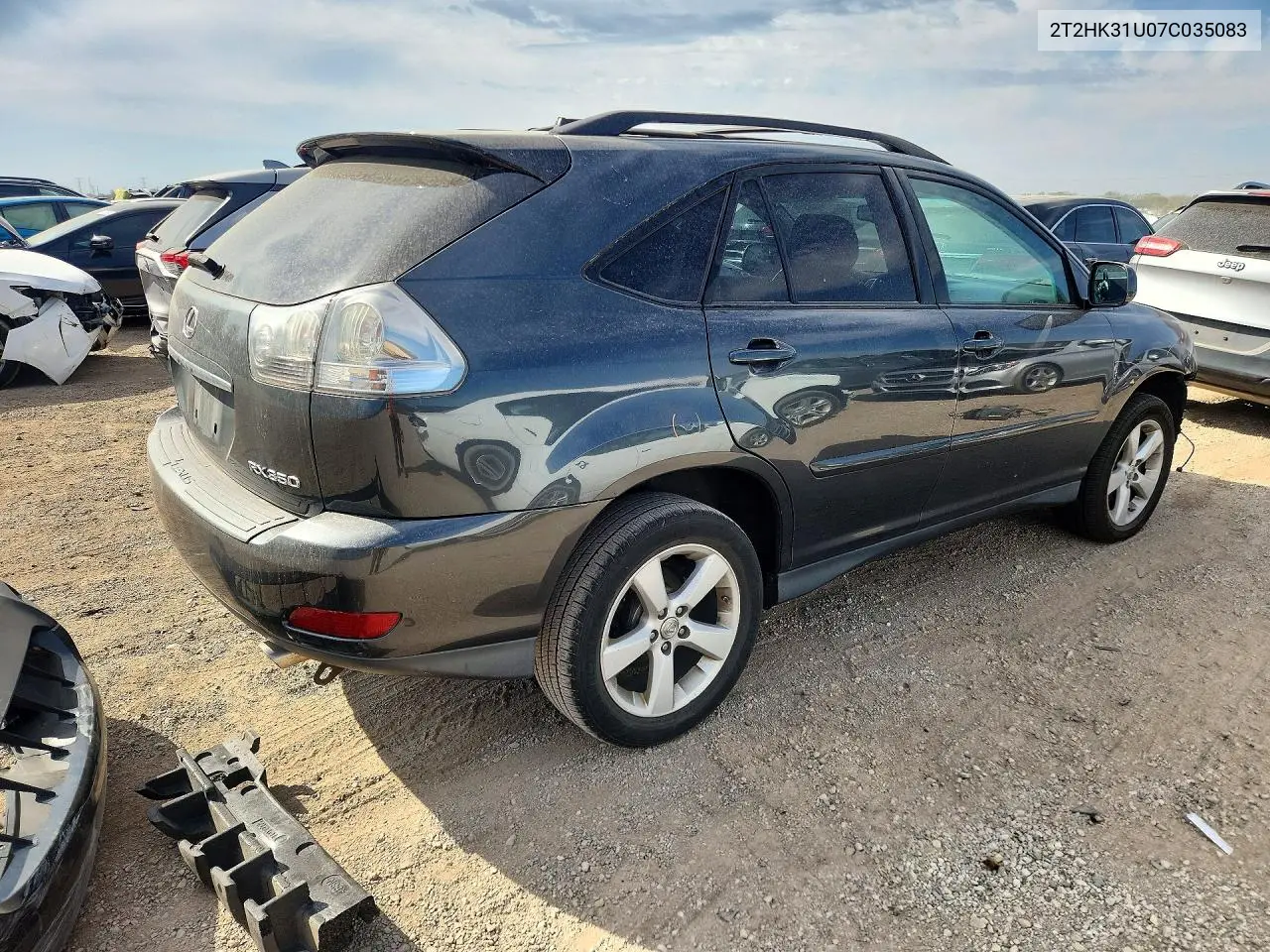 2007 LEXUS RX VIN 2T2HK31U07C035083 — фото 3