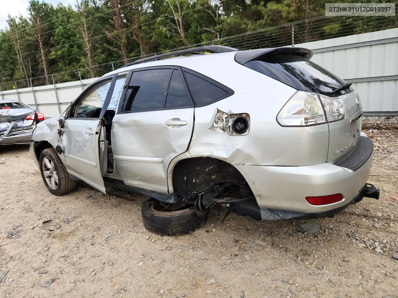 2007 LEXUS RX VIN 2T2HK31U17C013397 — фото 2